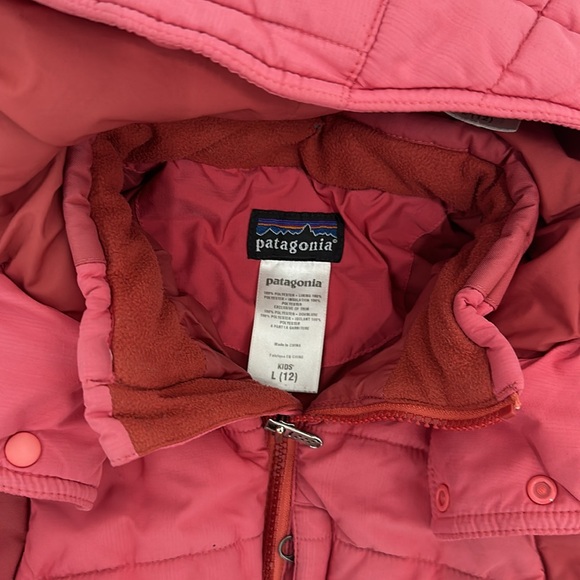 Patagonia Kids Puffy Puffer Rider Insulated Hooded Jacket Size Large - Picture 4 of 10